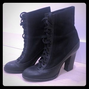 Rag and Bone Suede Leather Boots